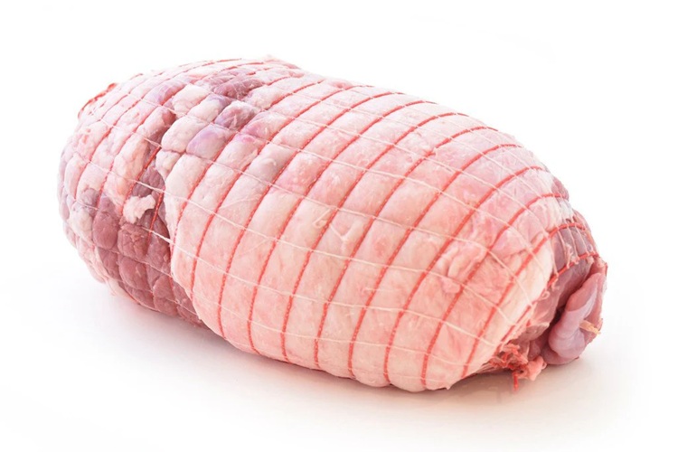 Boneless lamb leg